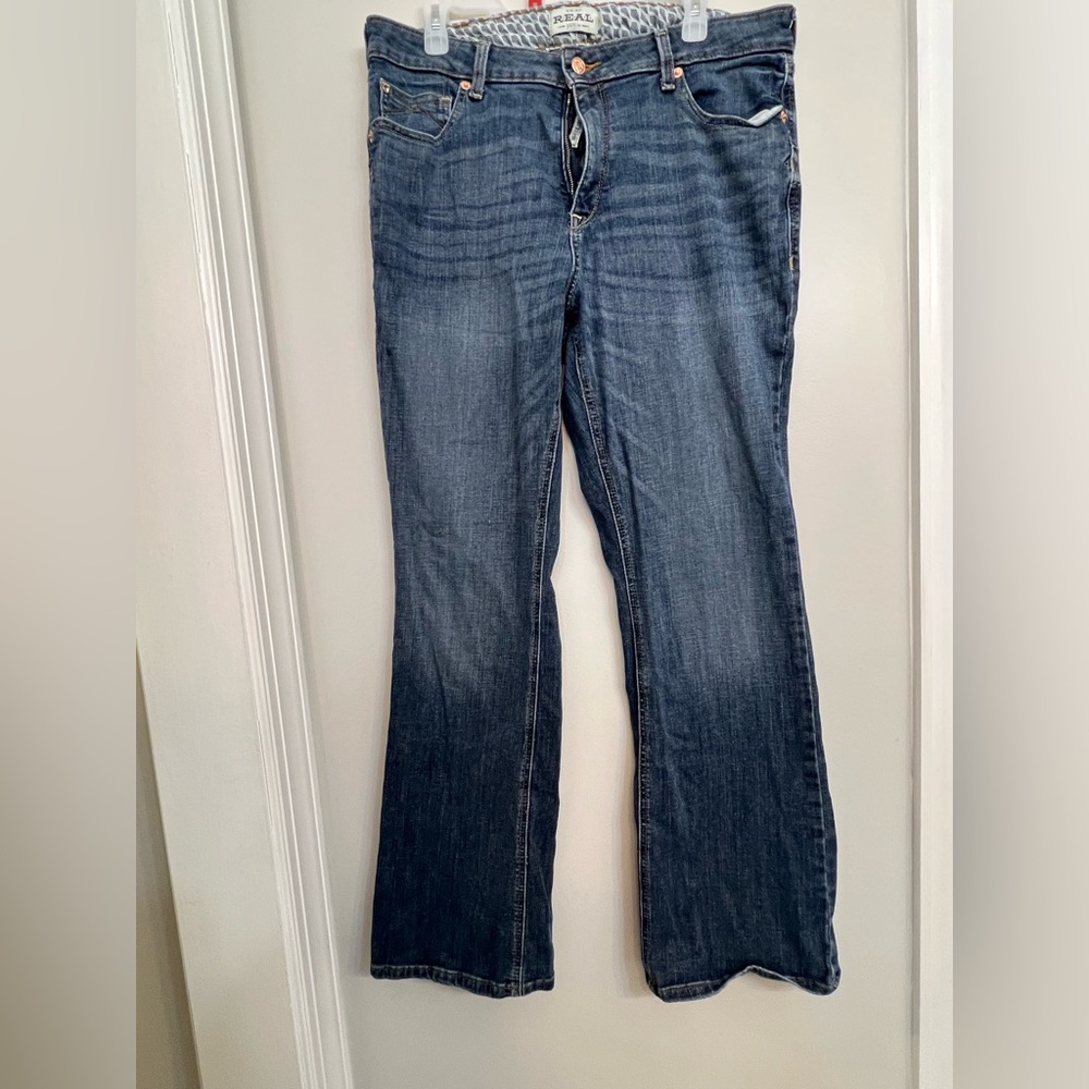 EUC Ariat REAL High Rise Lexie Boot Cut 34R